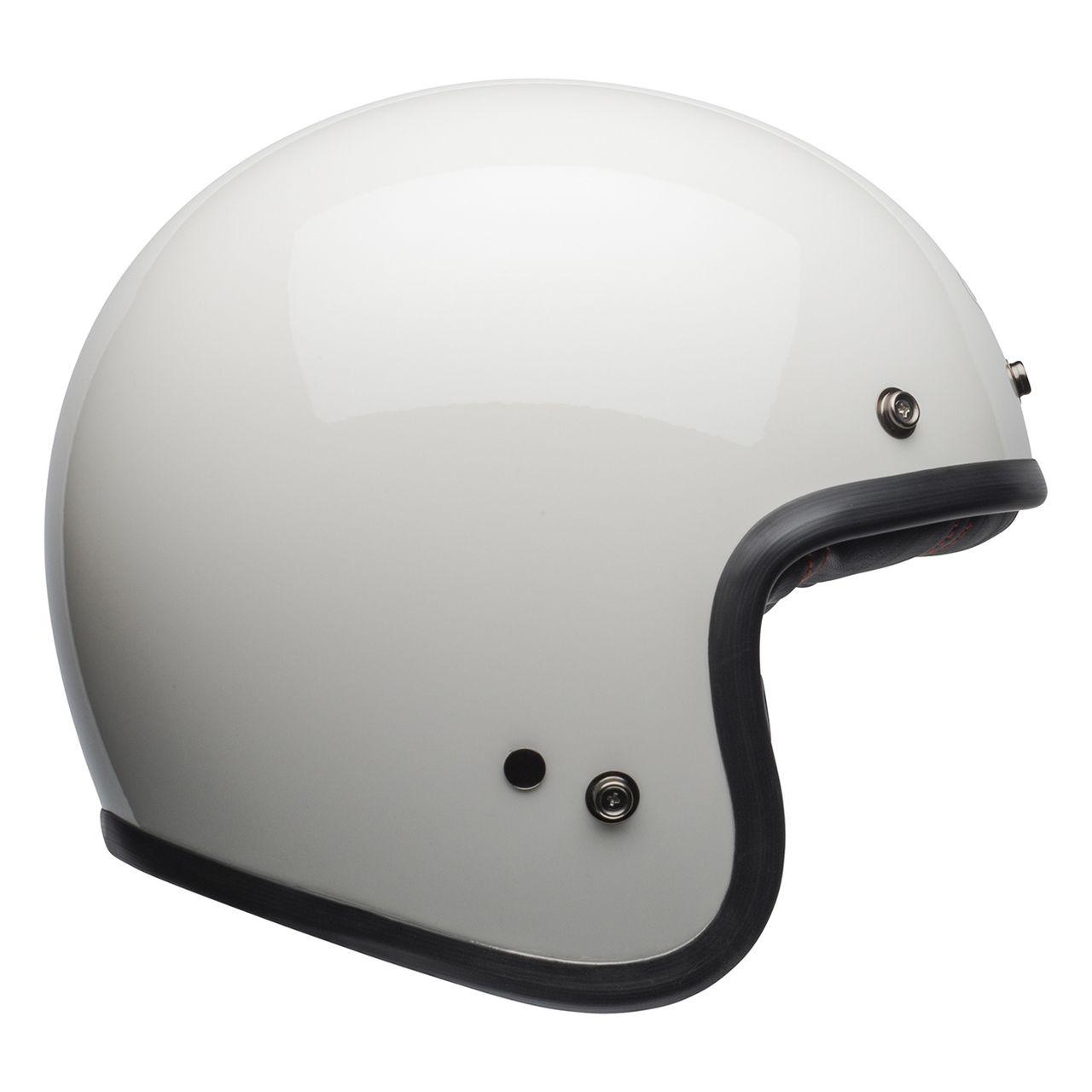 Bell Cruiser Custom 500 Adult Helmet (Solid Vintage White)